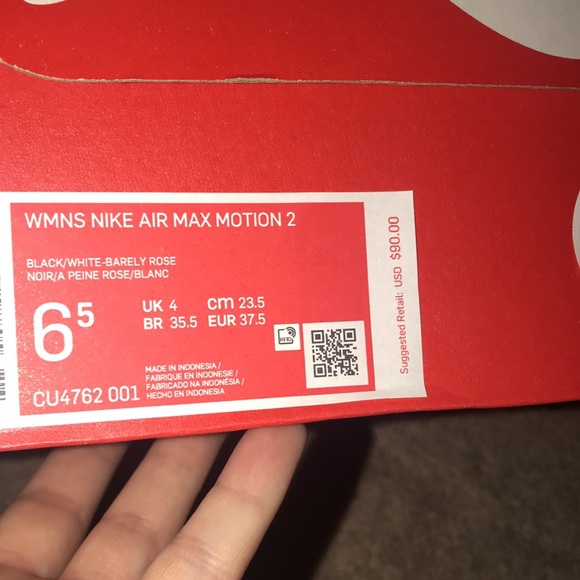 NIKE 6.5 air max motion 2 - Picture 4 of 5